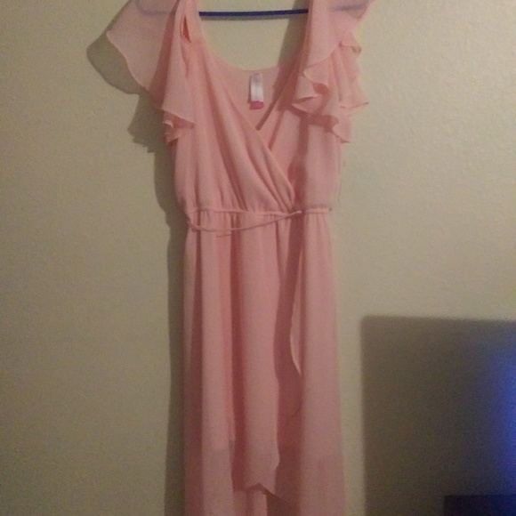 Large pink summer dress - Picture 3 of 6